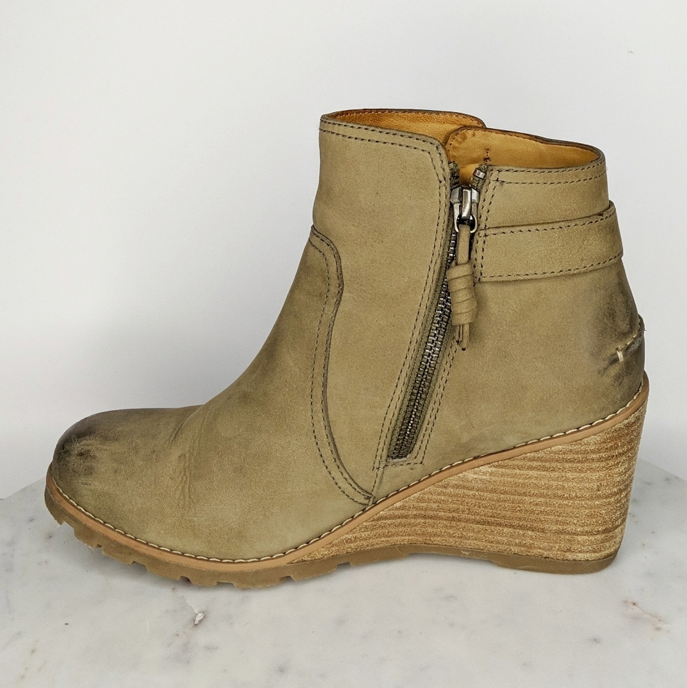 Sperry Gold Cup Liberty Clove Wedge Bootie 7.5 - Picture 6 of 14